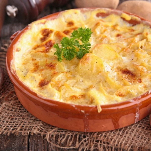 Potatoes with Bechamel Sauce Recipe