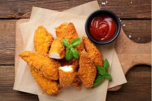 Fried Chicken Strips with Buttermilk Marinade